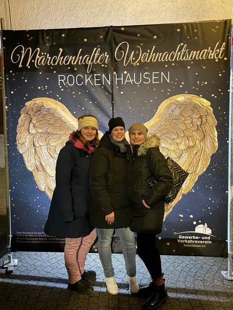 Die Fotowand wurde gerne und reichlich als Fotomotiv genutzt | Foto: Dennis Dörr