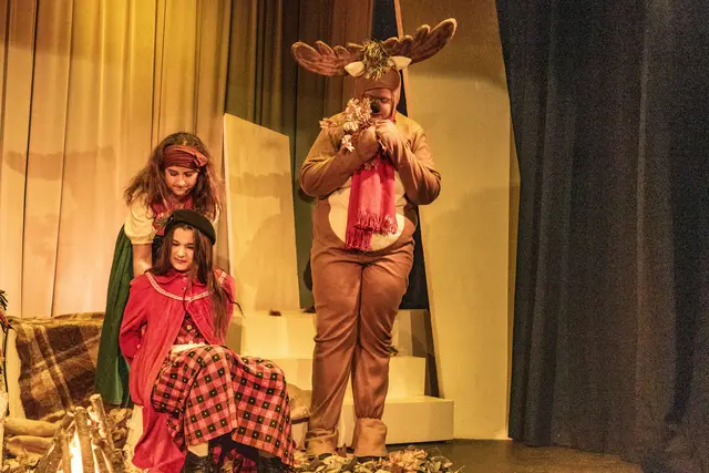 Lassen das Rentier hilft Gerda | Foto: Wolfgang Neuberth