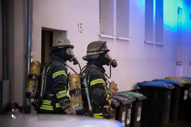 Mit Atemschutzmasken unterwegs | Foto: Polizei