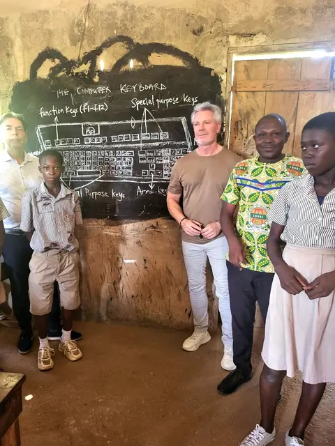 So wird in Ghana gelernt | Foto: Gabriele Bansah