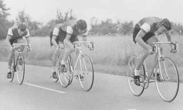 Klaus Klödy kämpft, dahinter Rudi Birkmeyer, Hermann Mühlfriedel und Hans Ulm (R.I.P) | Foto: Karlheinz Kaiser