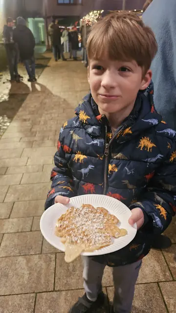 Die Waffeln schmecken... | Foto: Eva Bender