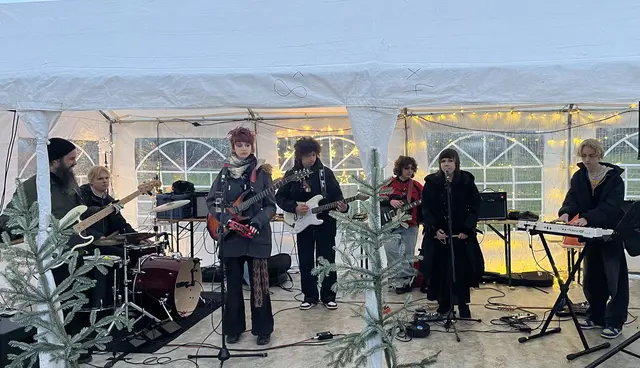 Die Band Younity aus Käfertal sind gerngesehene Dauergäste in Neuhermsheim | Foto: Aljoscha Kertesz