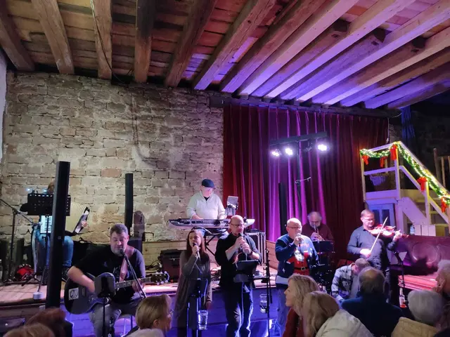 Benefizkonzert in der "Scheier" vom Schermerhof in Erfenbach | Foto: Stauchwiesen-Band