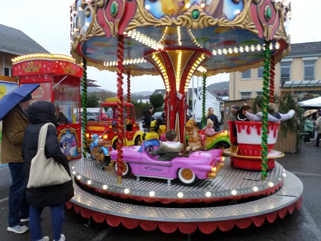 Eine Runde auf dem Karussell geht immer | Foto: Anja Stemler