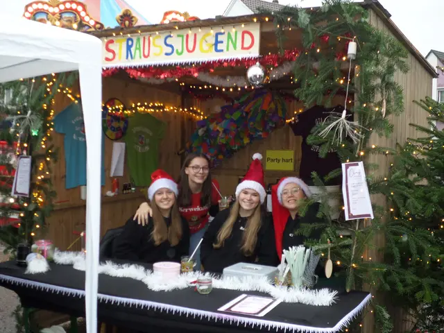 Die Glaner Straußjugend war auch dabei | Foto: Anja Stemler