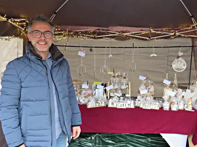 Am Stand von Melanie Alles | Foto: Brigitte Melder