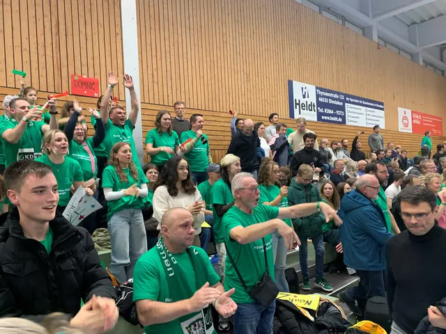 Die TSG- Fans waren voll dabei | Foto: Bohlander
