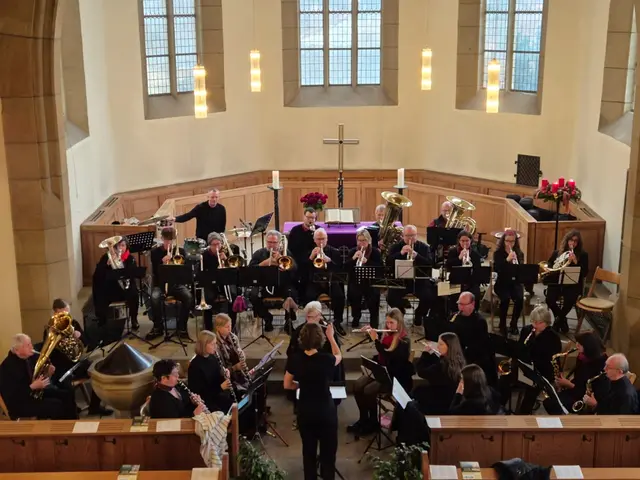 Traditionelles Adventskonzert der Nordpfalzmusikanten in der evangelischen Kirche in Alsenz | Foto: Musikverein Alsenz/gratis