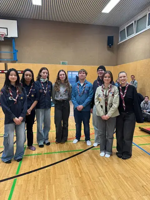 Die Teilnehmenden von BdP, DPSG und VCP aus der Pfalz | Foto: Christina Lu