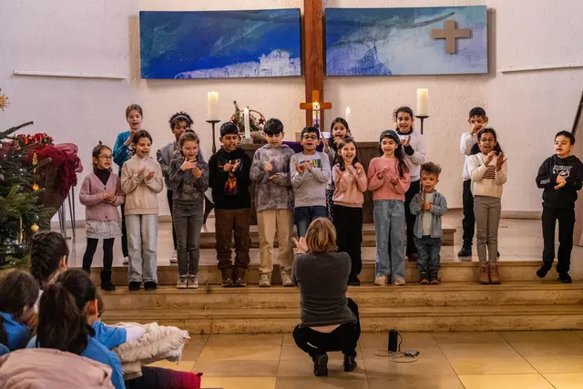 Chor der Waldhof Schule | Foto: Wolfgang Neuberth