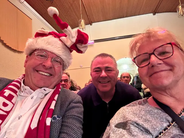 Immer zu Späßen aufgelegt: Christian Wahl, Stefan Naumer und ich | Foto: Christian Wahl