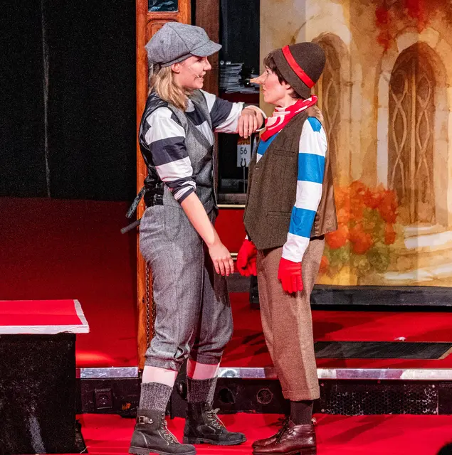 Der Straßenjunge und Pinocchio  | Foto: Wolfgang Neuberth