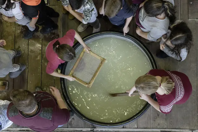 Papiermühle im TECHNOSEUM | Foto: DGPT, Bert Bostelmann 