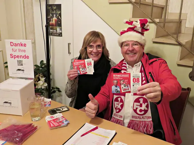 Empfangen wurde man von Christian Wahl und seiner Lebensgefährtin Nicole Faath | Foto: Brigitte Melder