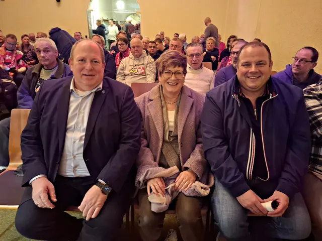 Thorsten Leva und das Ehepaar Fassott | Foto: Brigitte Melder