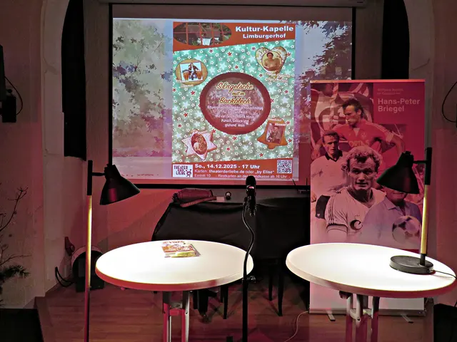 Noch war die Stage leer | Foto: Brigitte Melder