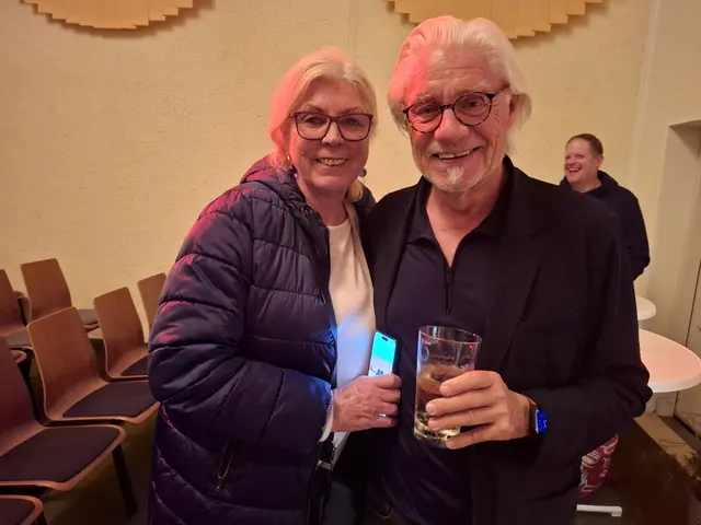 Frau Briegel und Wolfgang Stephan | Foto: Brigitte Melder