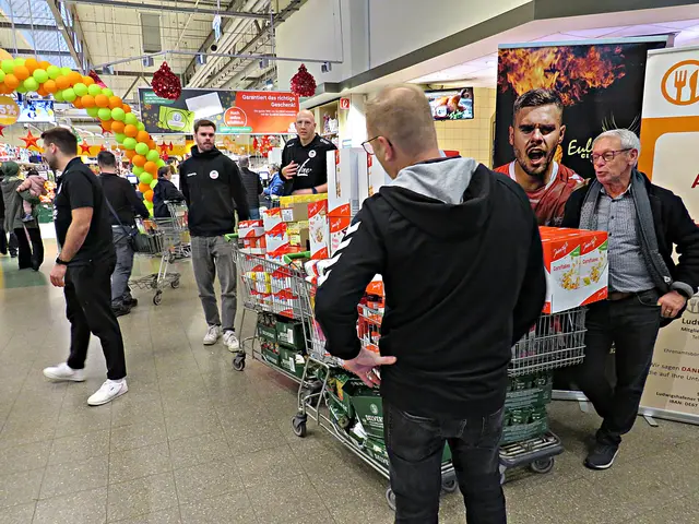 Zurück vom Einkaufen | Foto: Brigitte Melder