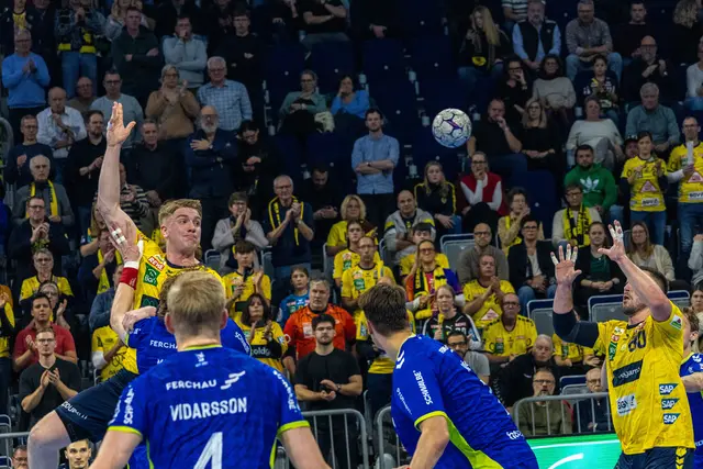 Zuspiel- Haukur Thrastarson ,Jannik Kohlbacher  | Foto: Wolfgang Neuberth