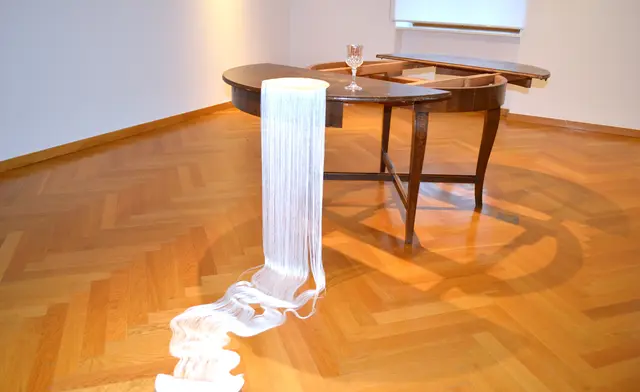 In „Kunst - Stoff. Positionen zeitgenössischer textiler Kunst“ stellt das Forum Alte Post das Genre "Textile Kunst" in den Mittelpunkt einer Wechselausstellung | Foto: Frank Schäfer