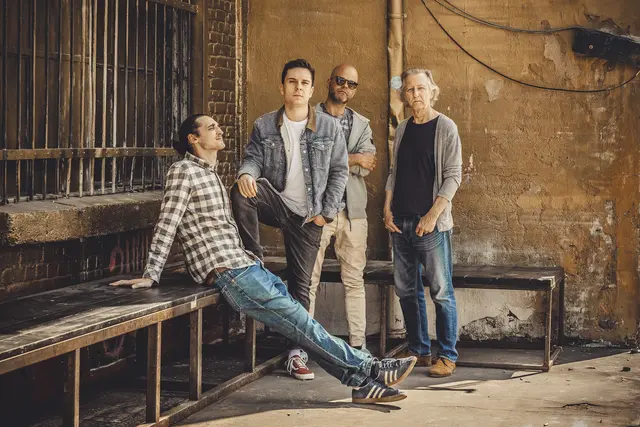 Die Mitglieder der Band LUKE, zweiter von links: Lukas Schüssler | Foto: Stefan Zintel