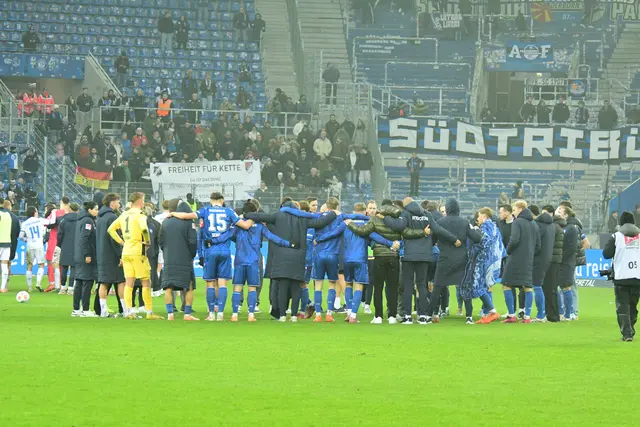 Gemeinsam an einem Strang ziehen - trotz offensichtlicher Klatsche | Foto: abseits-ka/Anderer