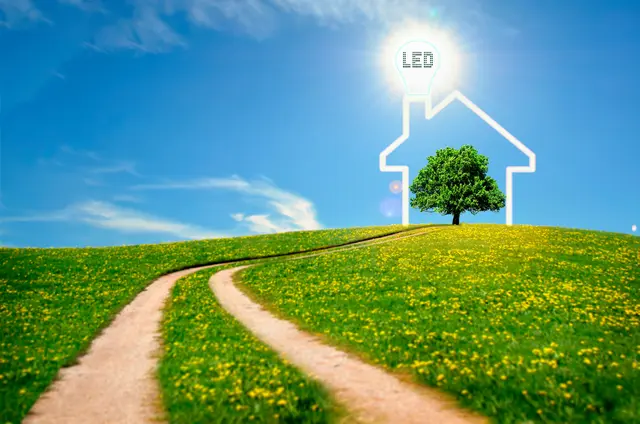 Tausch von alten Glühbirnen gegen sparsame LEDs auf dem Wormser Weihnachtsmarkt. | Foto: jozsitoeroe/stock.adobe.com