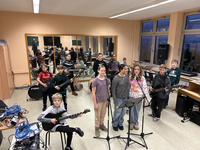Die Bandklasse der Realschule plus in Aktion | Foto: Nancy Blum