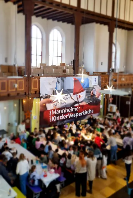 18. KinderVesperkirche Mannheim | Foto: de Vos