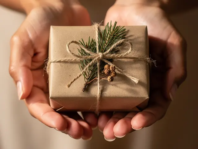 Plastikfreie Geschenke mit eigener Dekoration sind nicht nur hübsch, sondern schonen auch die Umwelt | Foto: Stephanie Walter - erstellt mit KI