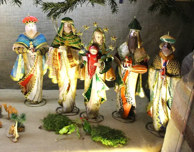 Darstellung der Anbetung der Heiligen Drei Könige. | Foto: Stephanie Wasem