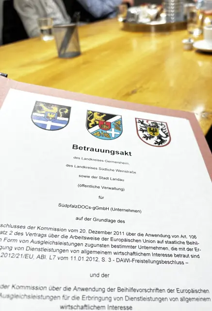 vertraglich besiegelt | Foto: KV Ger/frei