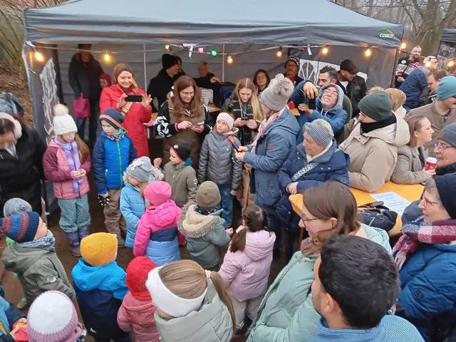 Die Kinder der Kita Pickolino sorgten für musikalische Unterhaltung  | Foto: BI Melkerei