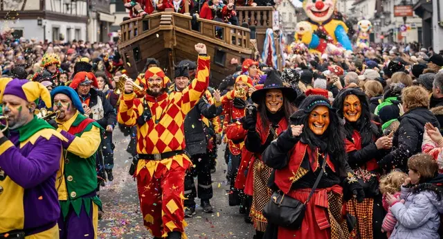 Faschingsumzug (Symbolfoto - Archiv) | Foto: Heike Schwitalla