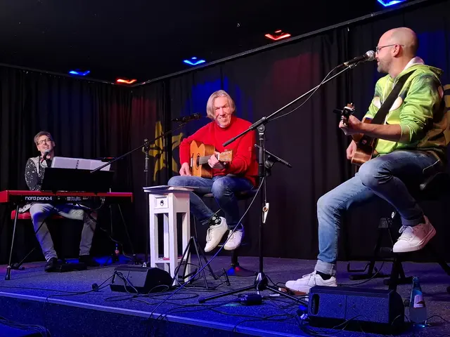 Drei top Musiker im Boulevardtheater | Foto: Brigitte Melder