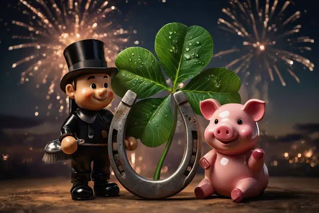 Glücksbringer für das neue Jahr  | Foto: Heike Schwitalla