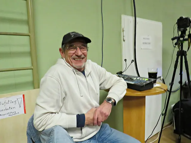 Sven (Musik Becker) sorgte für das gute Licht | Foto: Brigitte Melder