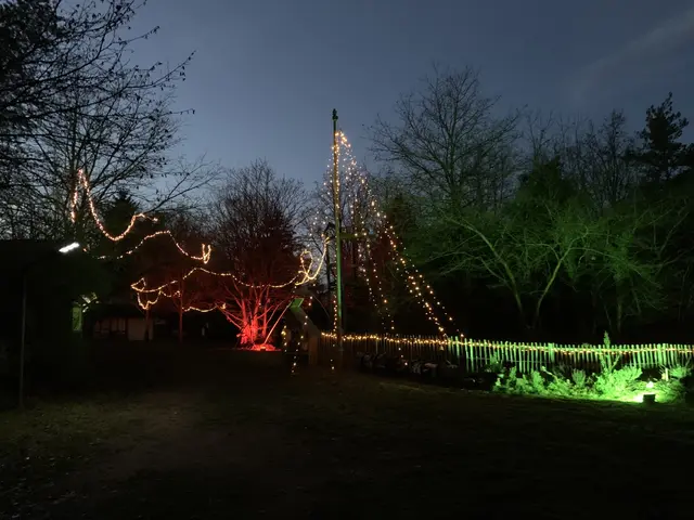 Einer der vielen Lichttürme | Foto: Peter Krietemeyer