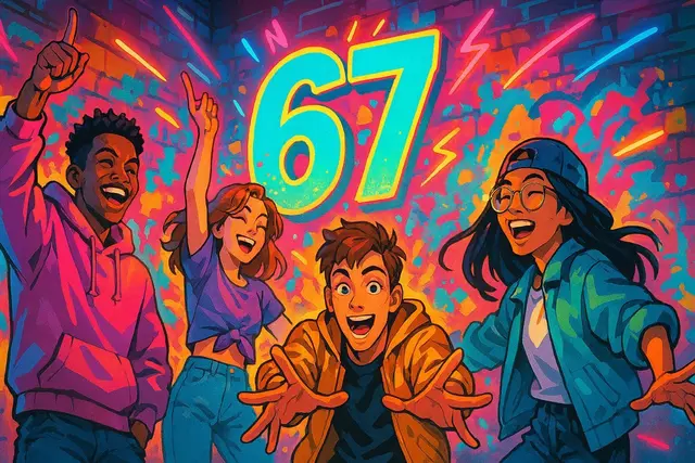 Jugend, Neon, Chaos – willkommen im Phänomen 67 | Foto: Grafik: Heike Schwitalla