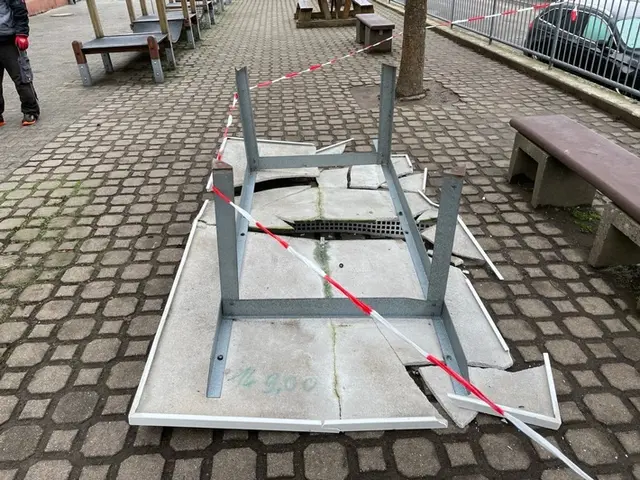 Auf dem Schulhof der Grundschule in Lauterecken wurde randaliert | Foto: Polizei