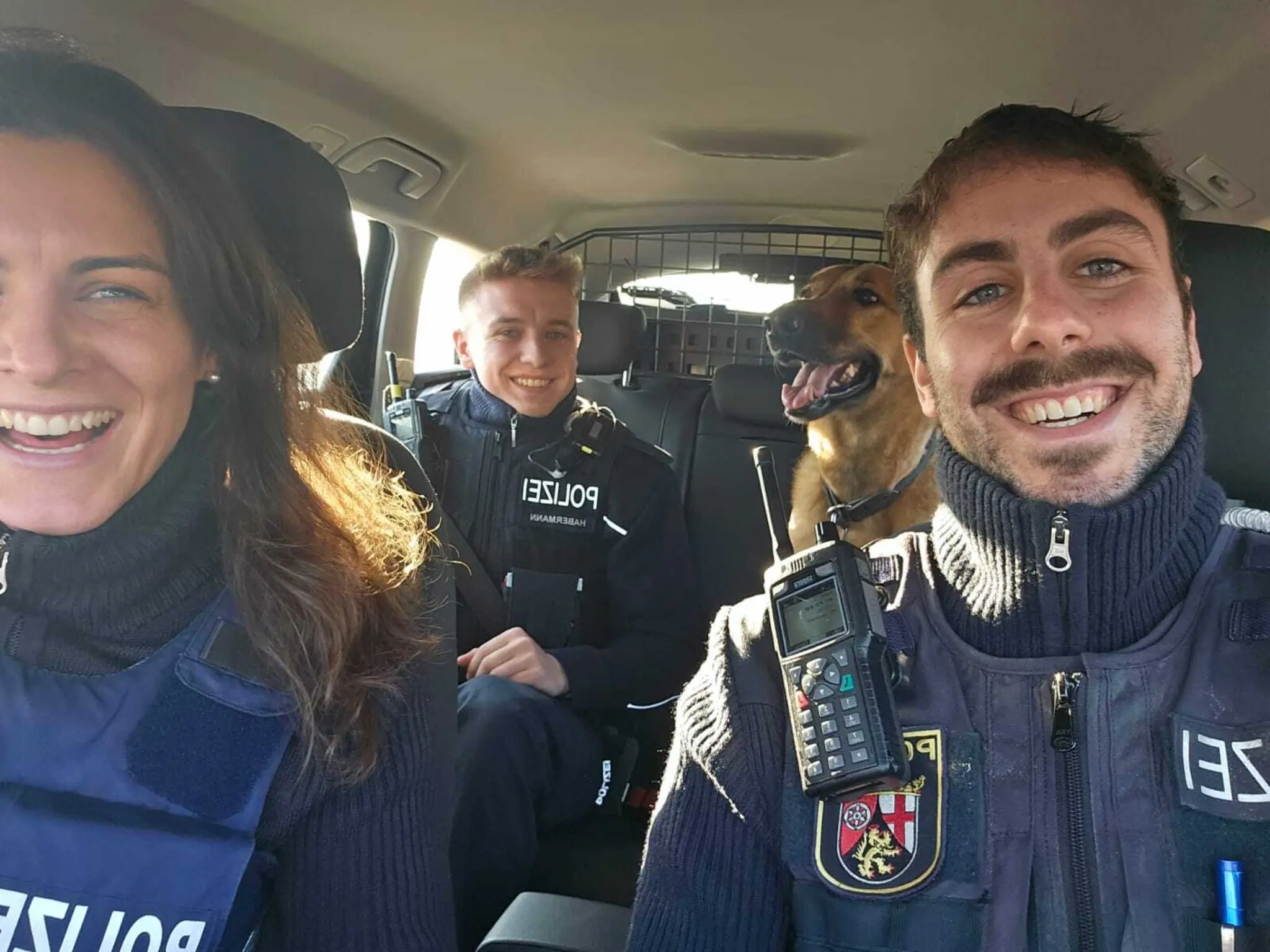 Polizei-holt-Hund-von-der-Autobahn