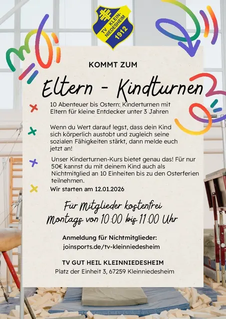 Kinderetrunen U3 Jan-Mrz 2026 | Foto: TV Kleinniedesheim (2025)
