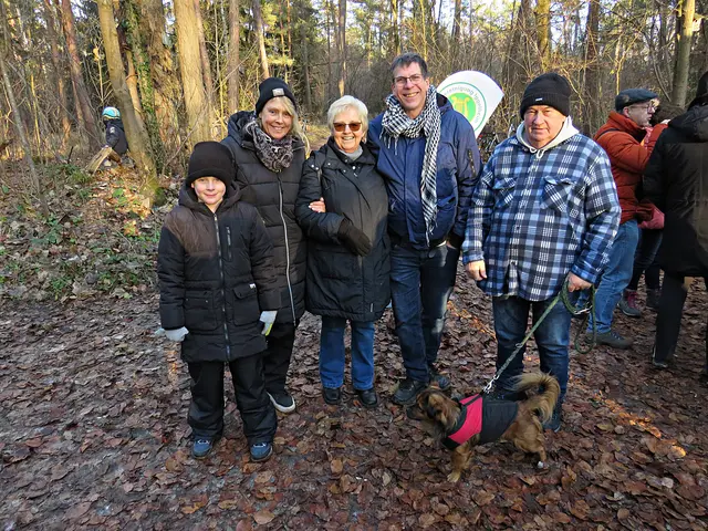 Ehepaar Haupt mit Verwandtschaft | Foto: Brigitte Melder