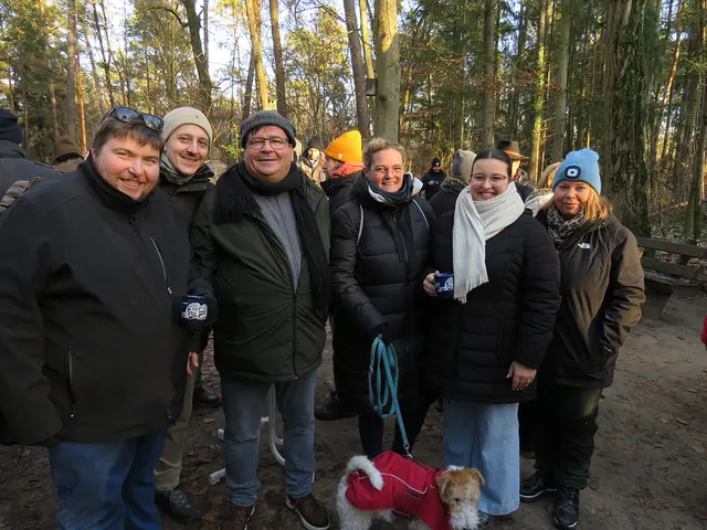 Alex Hasert mit Freunden | Foto: Brigitte Melder