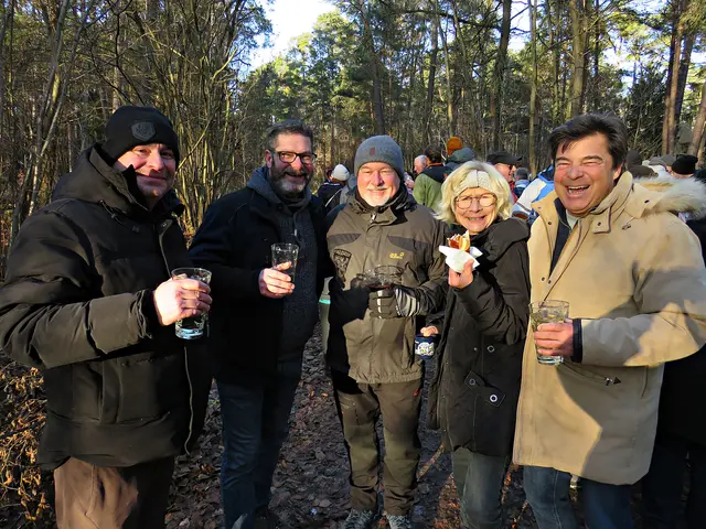 Frank Riedel mit Freunden | Foto: Brigitte Melder