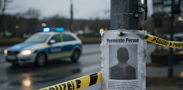 Symbolbild: Vermisste Person | Foto: Heike Schwitalla - erstellt mit KI