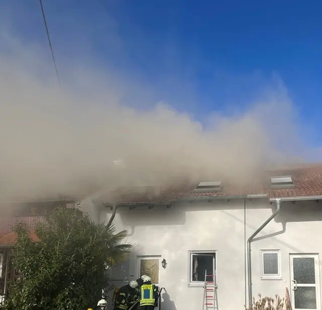 Brand in Altdorf | Foto: Polizei Edenkoben