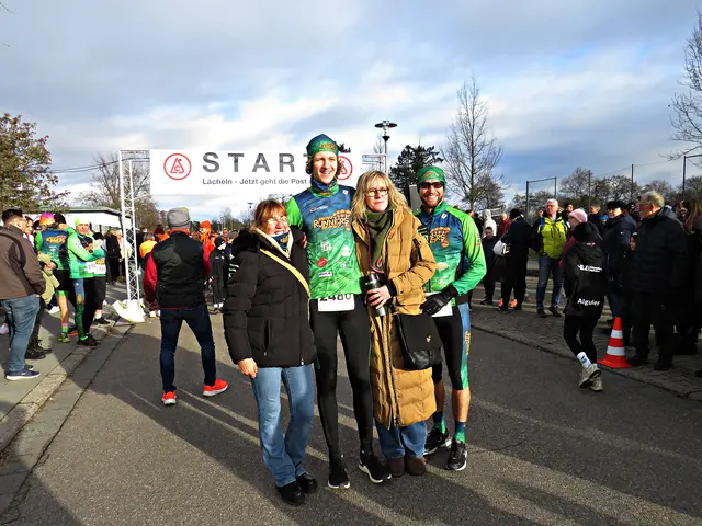 Nicht zu übersehen war Ben Windhaber mit seinen 2 Metern Größe | Foto: Brigitte Melder