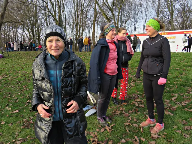 Renate Cöllen, die älteste Teilnehmerin, deren man das Alter absolut nicht ansieht | Foto: Brigitte Melder